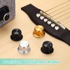 MECCANIXITY 5Pcs Aluminium Potentiometer Knobs 1/4" Volume Tone Control Top