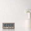 Rhythm Alarm Clock, Atomic Clock, Electronic Sound, Alarm (Snooze), Auto