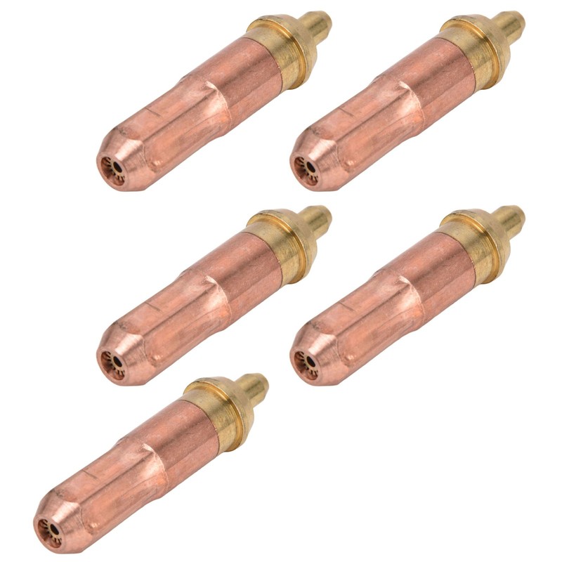 5Pcs Propane Cutting Torch Tips Plum Ring Shape Consumables Accessories