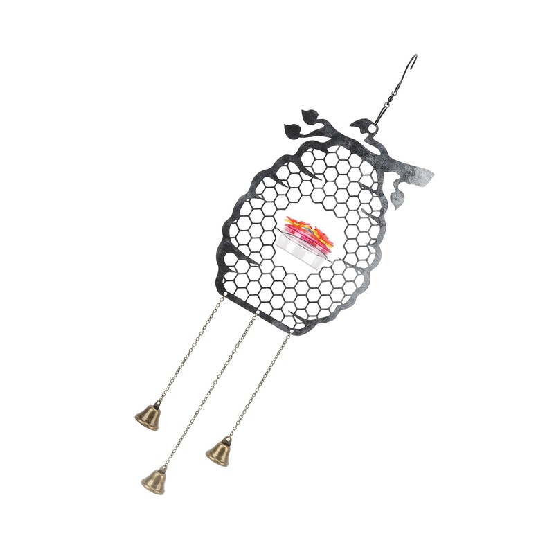Hummingbird Feeders Innovative Hanging Beehive Wind Chimes Hummingbird Feeder for