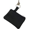 Genuine leather key case with 1 zipper compartment Made in