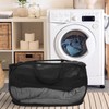 Diggoour Sturdy Collapsible Laundry Baskets- Pop Up Laundry Hampers with