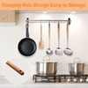FJNATINH Wok Spatula and Ladle,Skimmer Ladle Tool Set, 17inches Spatula