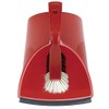 DELFIN Jumbo Professional Gastro Dustpan Set in Red, Plastic, Regular