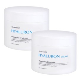 (2ea) Foodaholic Ultra Facial Hyaluronic Cream 100ml/Moisture Cream Wrinkle Improvement Moisture High Moisture / (2개)푸드어홀릭 울트라 훼이셜 히알루론 크림 100ml수분크림 주름개선 촉촉 고보습