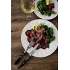 Tramontina Table Fork Polywood Long 8" Dark Dishwasher Safe Made