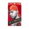 KISS RED Bow Wow Power Wave Velvet Luxe Durag (Red)