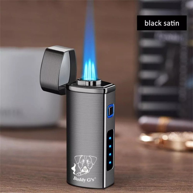 The Vintage Lighter Triple Flame Cigar Torch Lighter Butane Lighter