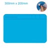Compartmented Work Mat for Small Parts and Electronics Repair –