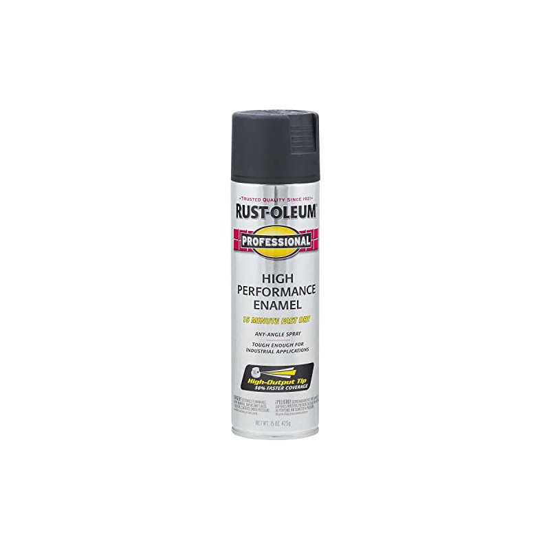Rust-Oleum 7578838 Professional High Performance Enamel Spray Paint, 15 oz,