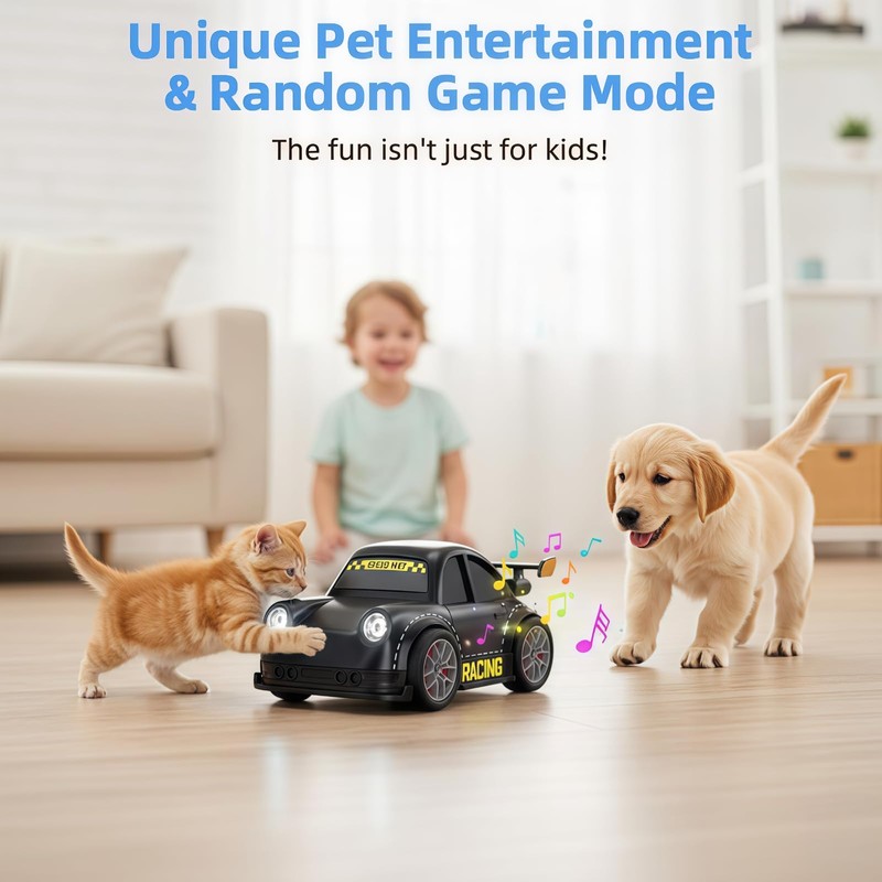 PanniOhye 3-in-1 Smart RC Car with Follow & Escape Modes,