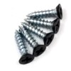 Hinge Outlet Flat Black Wood Screws for Hinges 9 x