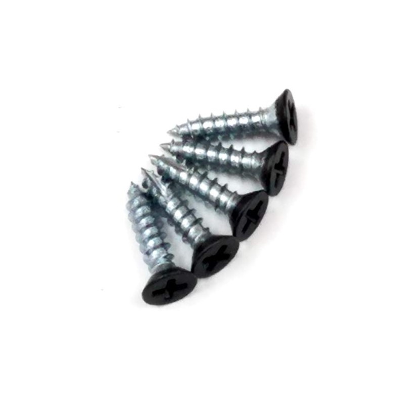 Hinge Outlet Flat Black Wood Screws for Hinges 9 x
