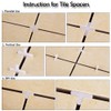60 Sets Tile Levelling System, HUYU Laying Aids, Tile Leveler