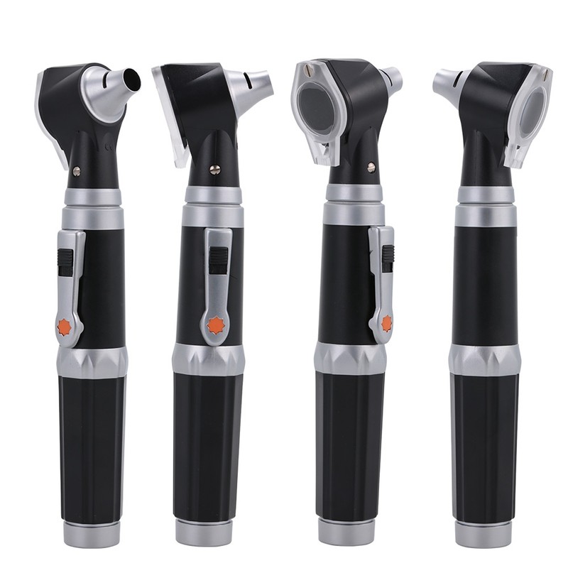 Medical Diagnosis Otoscope Ear Care Speculum Magnifying Lens Clinical LED