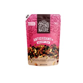 Second Nature Snacks Antioxidant+ Smart Mix Pouch (Pack of 6),Brown