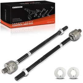 A-Premium 2Pcs Front Inner Tie Rod Ends, Compatible with Volkswagen Jetta 1999-2005, Golf 1999-2006, Golf City 2007-2010, Beetle 1998-2010