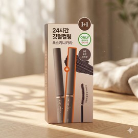 Mude Skinny Curling Mascara 1+1 Special Set [1+1 Special] Skinny 01 Black / 뮤드 스키니컬링 마스카라 1+1 기획세트 [1+1기획] 스키니 01 블랙