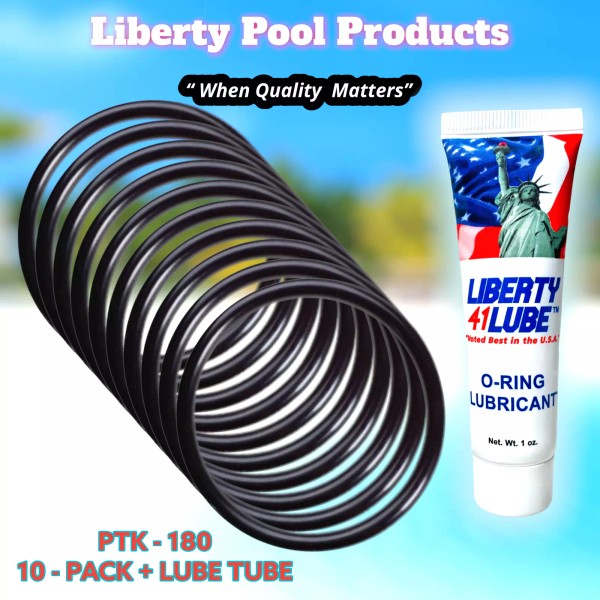 LIBERTY SEALS SPX0410Z2 SP410X Large Piston O-ring (10-PACK + LUBE