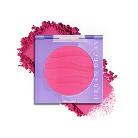 Urban Decay Face Bond Long-Lasting Blush Suede (Touch Me - Vivid Lilac), Buildable Matte Finish, Blurring Effect, Waterproof, Sweatproof, 24-Hour Rich Color, Noncomedogenic - 0.21 oz