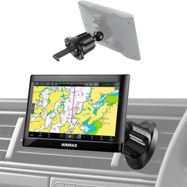 GPS Holder for Car – Air Vent Mount with Metal Hook and 17mm Ball Joint, Compatible with Nuvi GPS Devices