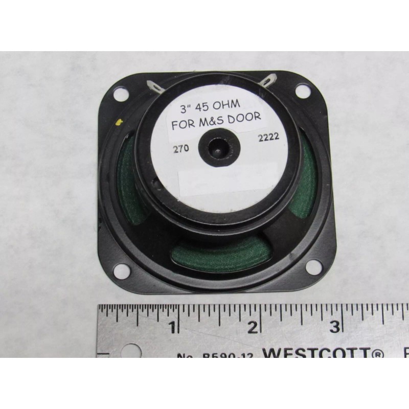M&S Systems 3" Door intercom speaker AudioTech, M&S 45 ohm