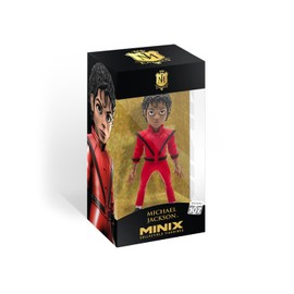 MINIX Michael Jackson Thriller Model | Collectable Thriller The Character Figure | Bandai Music Icon Range | Collectible Pop Culture Figures Make Great Gifts For Fans