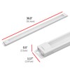 UltraPro 36 inch Plug-in Linkable Under Cabinet Lights, High/Low/Off, Warm