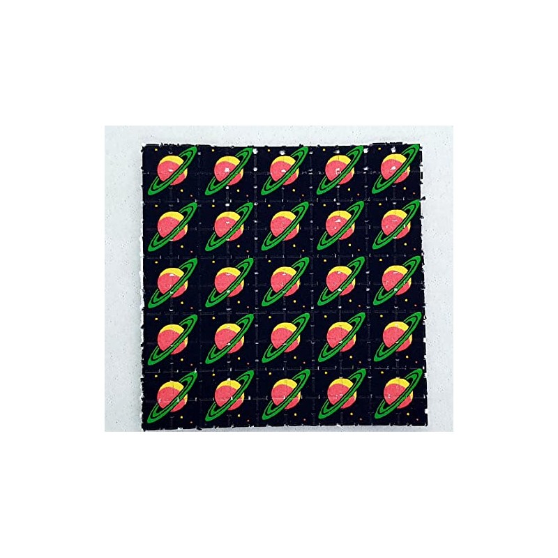 Saturn Blotter Art Psychedelic Art Gift Acid Art 100 Tab