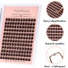 YOONOYA Eyelashes 10 mm, Show Your DIY Skills with 144