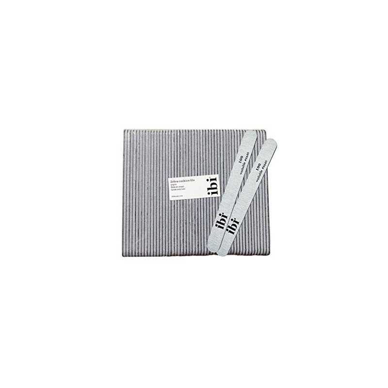 IBI 100 Zebra Cushion File | Grit 100/100 | Washable