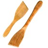 Angled Deglazing Spatula (cherry, matched set long/short)