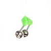 50Pcs 4.5cm Outdoor Twin Bells Ring Fishing Rod Clamp Bite