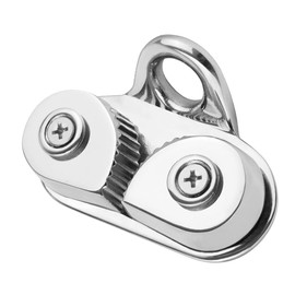 DHYAWUER Stainless Steel Pulley Rope Gripper Rope Clamp Cam Cleat Boat Cam Cleats Fairlead Sailing Sailboat Canoe Dinghy
