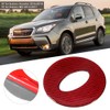 Left Hand Drive Carbon Fiber Interior Steering Wheel Sticker Trim