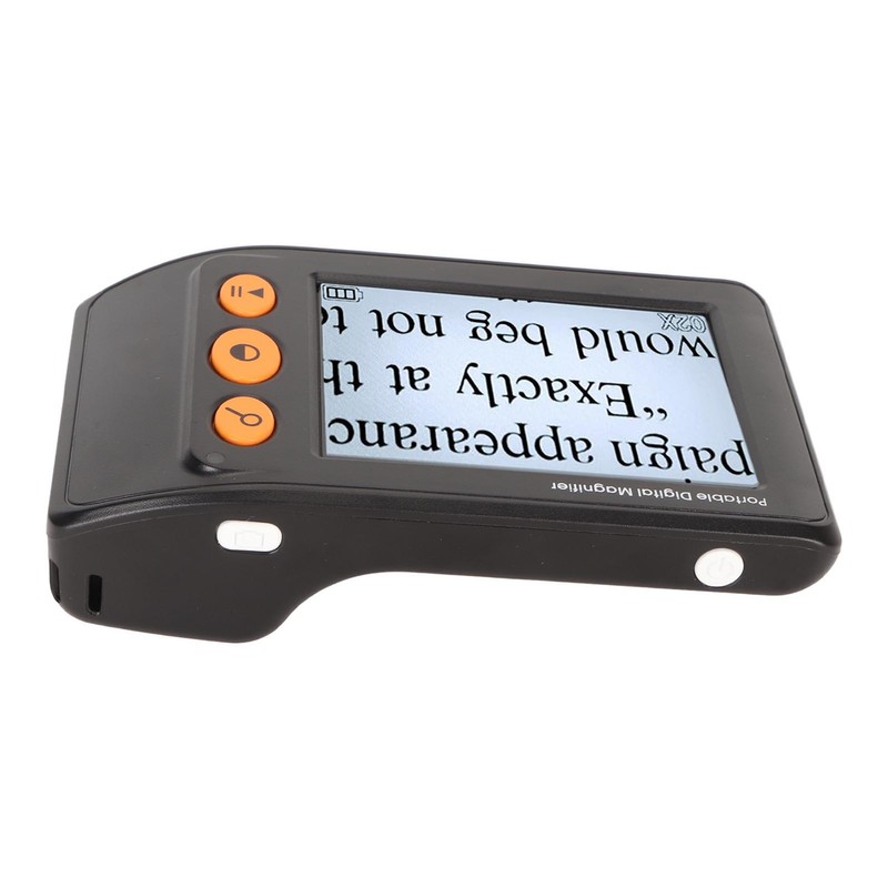 Digital Magnifier 3.5in LCD 2X‑25X Magnification AV Output Reading Magnifier