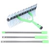 Dethatcher Lawn Rake, Sturdy Wide Application Wear Resistant Lawn Thatching