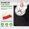 NutriChef Egg Poacher Pan Set - 7.87” Stainless Steel Poached