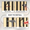 Lichaser 5 Pack Black Acoustic Panel Wall Hooks, Decorative Wall