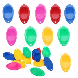 32 Pcs Needle Threaders Threaders for Hand Sewing Sewing Threader Machine Threader Stitching Plastic Wire Hook Eye Color Random