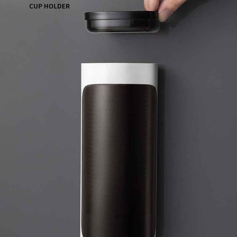 HUSHUI Cup Dispenser, Paper Cup Holder for Water Dispenser, Wall