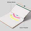 RETTACY Notebook Lined B5, Lightweight Journal Diary with 96 Numbered
