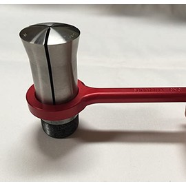Keyed 5C Collet Stop Wrench Tool Lathe CNC Machine Red