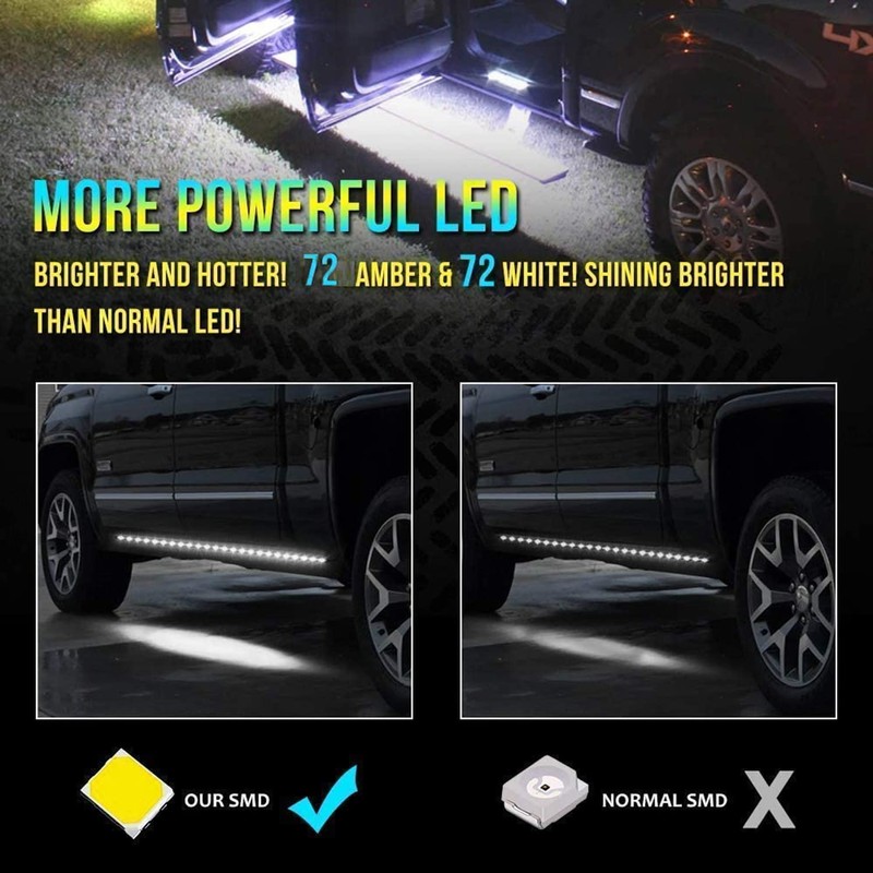 SOCAL-LED LIGHTING Truck LED Running Board Light DRL Side Kick