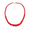 Horror-Shop Red Plastic Pearl Necklace