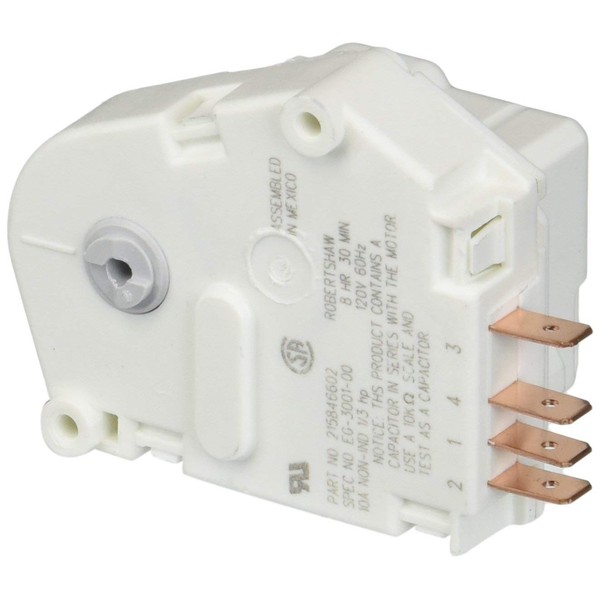 Endurance Pro 215846602 Refrigerator Defrost Timer Replacement for Frigidaire Kenmore