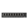 8 Port Gigabit PoE Switch Sturdy Metal Fanless Plug and