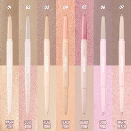 COLORGRAM Under Eye Highlighter Stick 03 Tono Real | Iluminador y Contorno Suave Sedoso de Larga Duración para Maquillaje Diario Brillante A Prueba de Manchas | Iluminadores y Luminizadores de Cara K