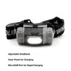 HYBRIDLIGHT Solar/Rechargeable 75 Lumen LED Head Lamp with Detachable Compact