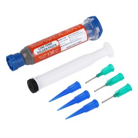 Wonderway Sn42/Bi58 T5 Lead Free Solder Paste No Clean, 138℃ Melting Point (20g)